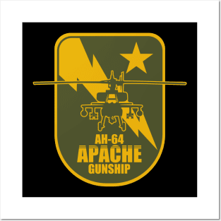 AH-64 Apache Patch Posters and Art